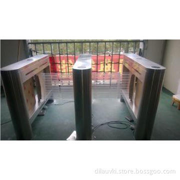 Bidirectional Swing Barrier Gate System With RS485 Interfac